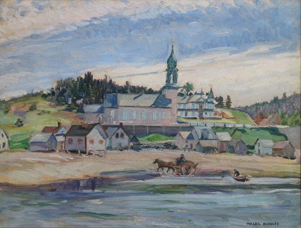 THE TOWN OF PORT DANIAL, GASPE PENINSULA, CANADA